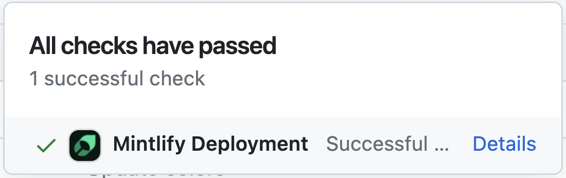 Development - Mint Starter Kit